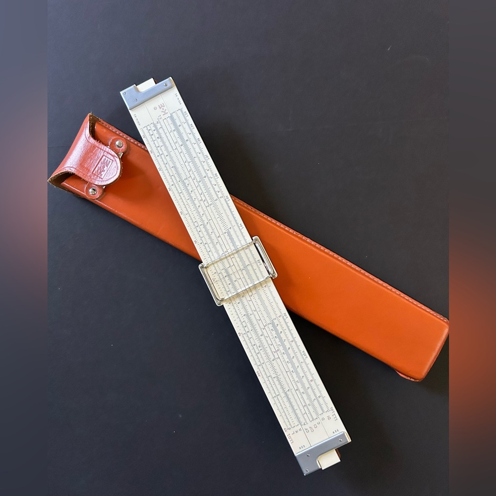 VINTAGE K & E Engineering Slide Rule